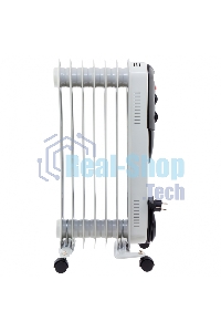 Обогреватель масляный MTX OCH-1500, белый, 1500 Вт, 15 м2, термостат