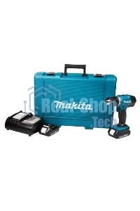 Дрель-шуруповерт Makita DDF453SYE ак 18В,2х1.5А·ч Li-ion,БЗП-13мм,0-400\1300об\м,42\27Нм,1.8кг,чем
