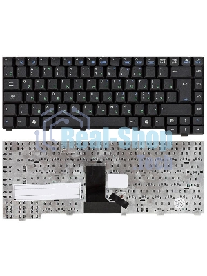 Клавиатура для ноутбука Asus A6R A6 A6M A6Rp A6T A6TC черная