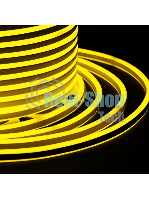 Гибкий неон Neon-night LED SMD, компактный 7х12мм, двухсторонний, желтый, 120 LED/м, бухта 100м