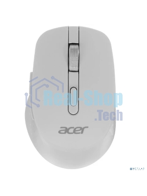 Мышь беспроводная Acer OMR310 светло-серый, 1600 dpi, радиоканал, Bluetooth, USB, кнопки - 7