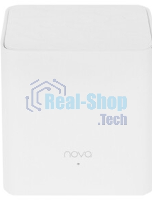 МаршрутизаторTenda nova MW3 (2 роутера) АС1200 Двухдиапазонная Wi-Fi Mesh система, 2 порта fast ethernet RJ45