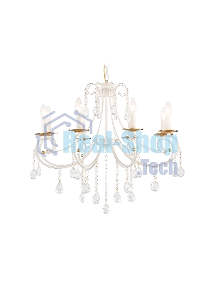 Светильник Ambrella light TR4917/8 WH/GD белый/золото E14/8 max 40W D740*930