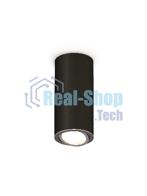 Светильник Ambrella Light XS7443003 SBK/PSL черный песок/серебро полированное MR16 GU5.3 (C7443, N7003)