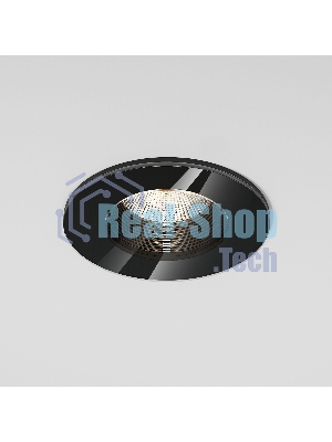 25096/LED / светильник встраиваемый светодиодный / черный