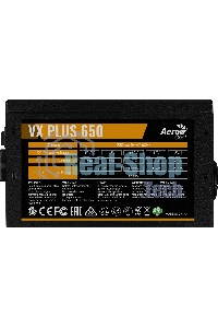 Блок питания Aerocool/Formula VX-650 PLUS, 650Вт, 120мм, черный