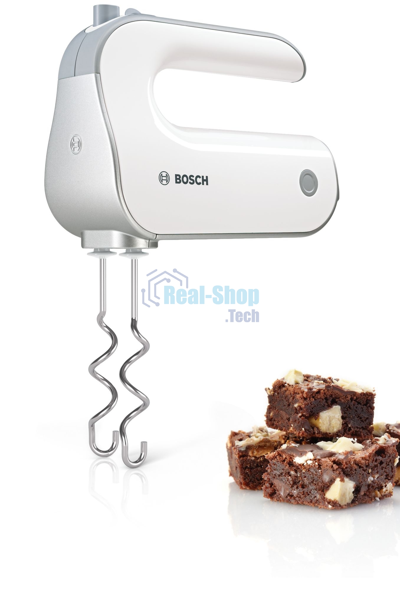 Миксер ручной Bosch MFQ4070 500Вт белый