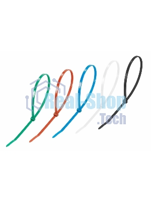 Хомут-стяжкa нeйлонoвая Rexant 300x4,8 мм, цветная, упаковка 25 шт.