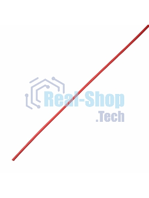 Термоусаживаемая трубка клеевая Rexant 9,0/3,0 мм, красная, упаковка 10 шт. по 1 м