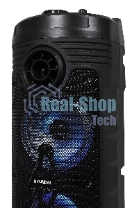 Минисистема Hyundai H-MC170 черный 80Вт/FM/USB/BT/SD/MMC