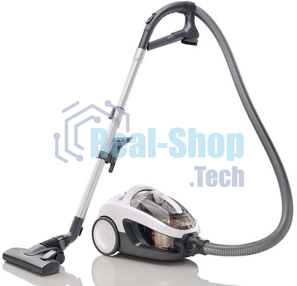 Пылесос Gorenje VC2301SPWCY белый, 400/2300 Вт, уборка сухая, пылесборник контейнер 1.7 л