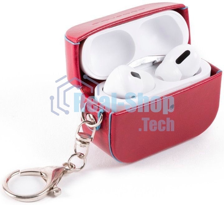 Чехол для наушников Piquadro Blue Square AC5308B2/R красный натур.кожа