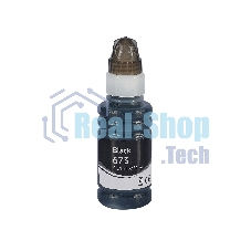 Контейнер с чернилами Sakura C13T67314A (673 BK) для Epson, черный, 3000 к., 70 мл.