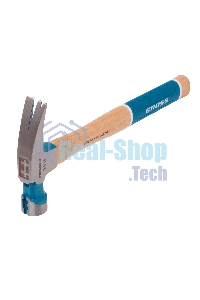 Молоток-гвоздодер Gross AMERICAN HICKORY 680 г, угол 75, магнит, обрезиненная рукоятка