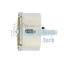 Сверло по керамической плитке и стеклу Сибртех, 55 х 55 мм, 6 гр.хв-к, с центр. сверлом