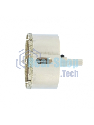 Сверло по керамической плитке и стеклу Сибртех, 55 х 55 мм, 6 гр.хв-к, с центр. сверлом