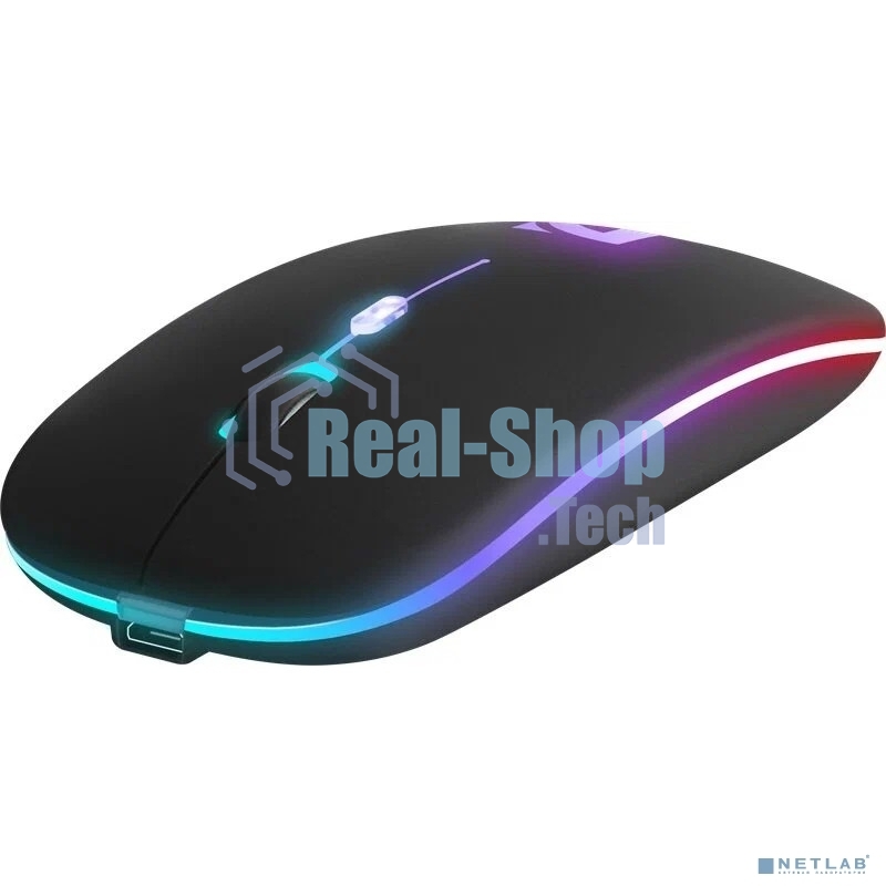 Мышь беспроводная Defender Touch MM-997 черный, 1600 dpi, радиоканал, Bluetooth, USB, кнопки - 4