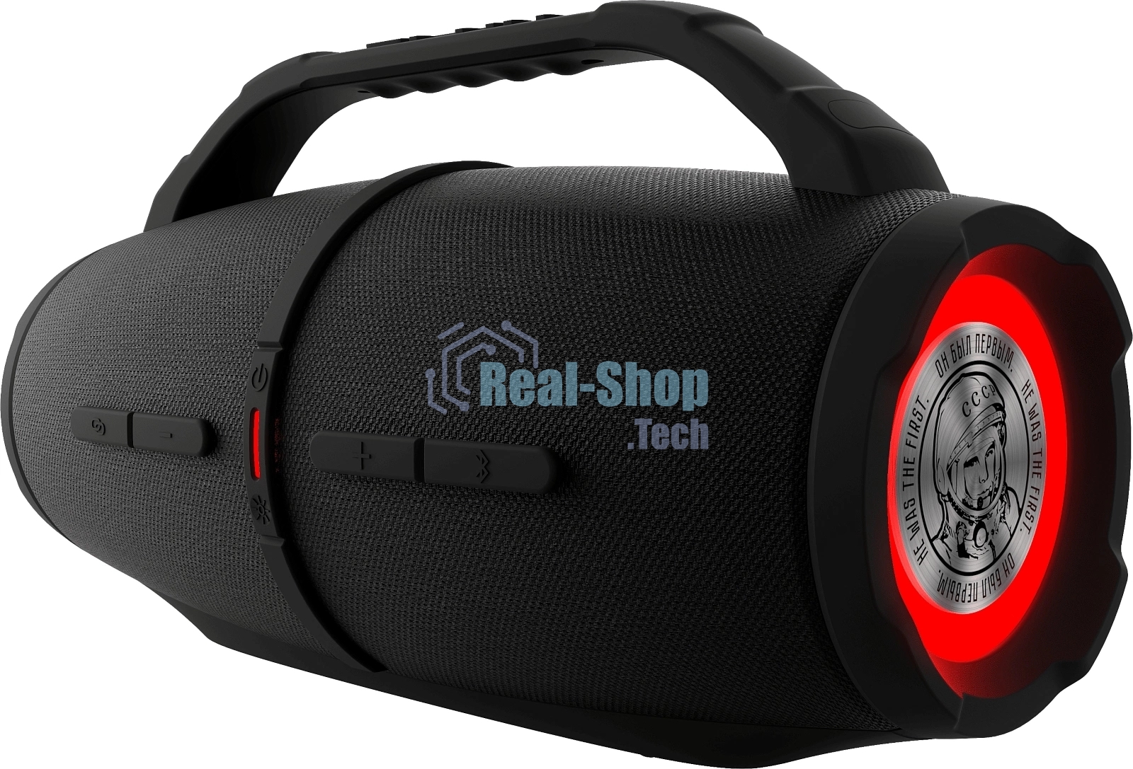 Колонка портатитвная Ural ГР-007 черный 60W 2.2 BT/3.5Jack/USB 10м 5000mAh (УРАЛ ГР-007 черный)