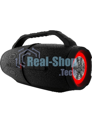 Колонка портативная Ural ГР-007 черный 60W 2.2 BT/3.5Jack/USB 10м 5000mAh (УРАЛ ГР-007 черный)