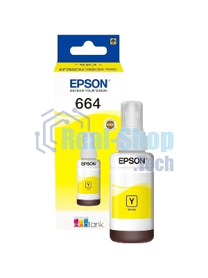 Чернила для Epson C13T66444A Epson L100 (yellow) 70 мл