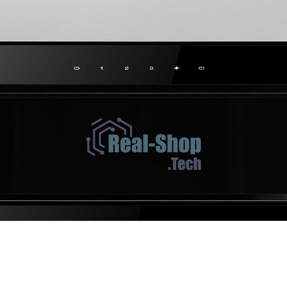 Вытяжка встраиваемая Evelux Arvid 60 BG черный, 60 см, 950 куб. м/ч, 49 дБ