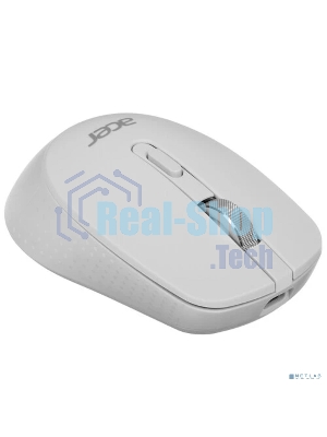 Мышь беспроводная Acer OMR310 светло-серый, 1600 dpi, радиоканал, Bluetooth, USB, кнопки - 7