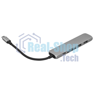 Док-станция Satechi ST-P6SM, USB Type-C, USB Type-C/HDMI/2xUSB Type-A/SD/microSD, USB Type-C