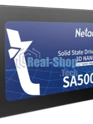 Накопитель SSD Netac SA500, 120Gb, SATA III, 2.5