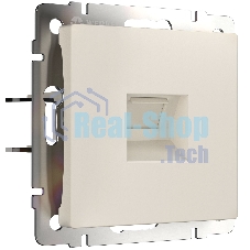 Розетка Ethernet RJ-45 (айвори матовый)