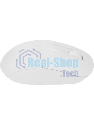 Мышь беспроводная A4Tech Fstyler FG15CS Air2 белый, 1200 dpi, USB Type-A, радиоканал, кнопки - 3