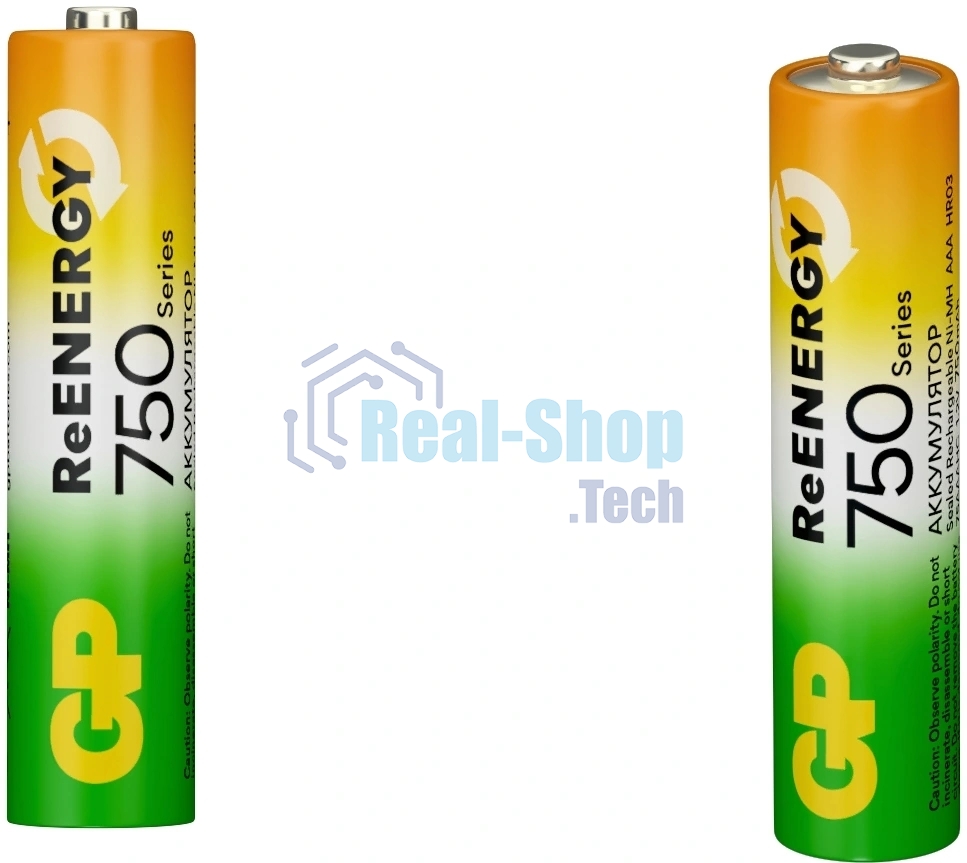 Аккумулятор GP 210AAHC АА+75AAAHC AAA NiMH 2000mAh (4шт)