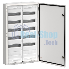 Корпус металлический ЩРн-144 (2х72) 960х570х140 IP54 бел. (одна дверь) TITAN 5 IEK TI5-50-N-2X072-54