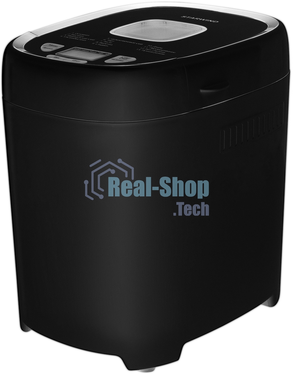 Хлебопечка Starwind SBMP0921 черный, 550 Вт, 0.9 кг, 13 программ