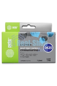 Картридж струйный Cactus CS-EPT0825 (T0825) светло-голубой (13,8 мл) для Epson Stylus Photo R270/290/RX590