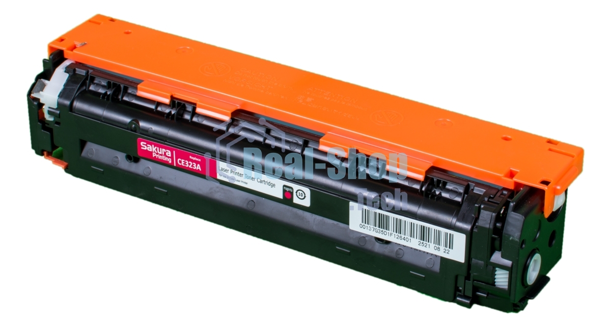 Картридж лазерный Sakura CE323A для HP Color LJ PRO CP1525N/CP1525NW, пурпурный, 1300 к.