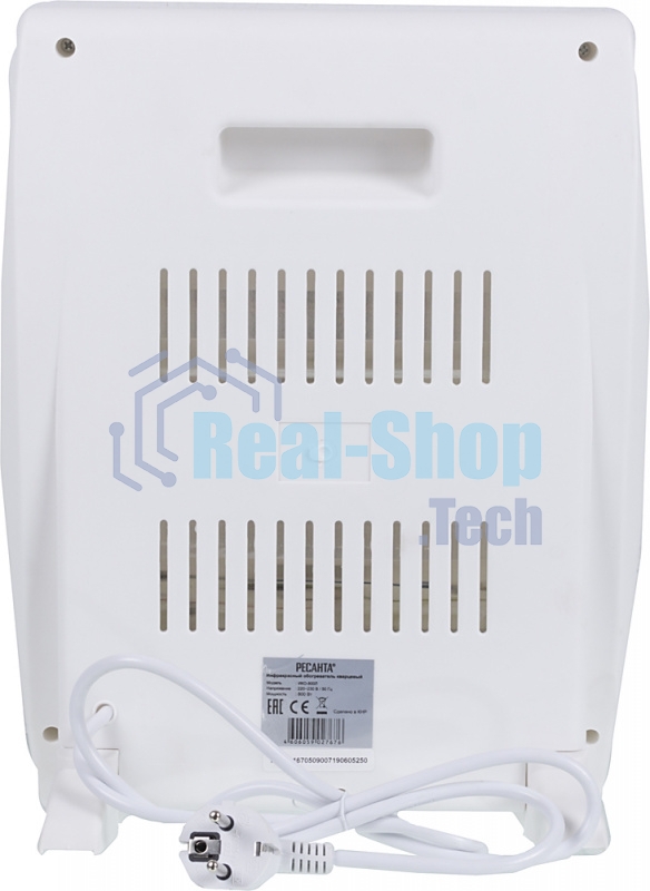 Обогреватель инфракрасный Ресанта ИКО-800Л, белый, кварцевый, 800 Вт, 8 м2 (67/5/9)