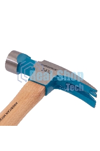 Молоток-гвоздодер Gross AMERICAN HICKORY 680 г, угол 75, магнит, обрезиненная рукоятка