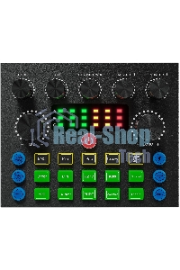 Микрофон проводной Оклик SM-600G 2.5м черный