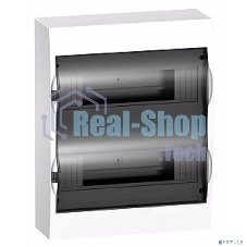 Бокс ОП EASY9 навесн. с прозрачной дверью 2ряда 24мод. SchE