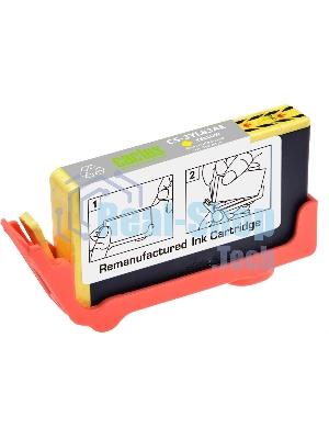 Картридж струйный Cactus CS-3YL83AE 912XL (есть ограничения по прошивке) желтый (10.5 мл) для HP OfficeJet 8012/8014/8015/8017;OfficeJet Pro 8022/8023/8024/8025 AIO