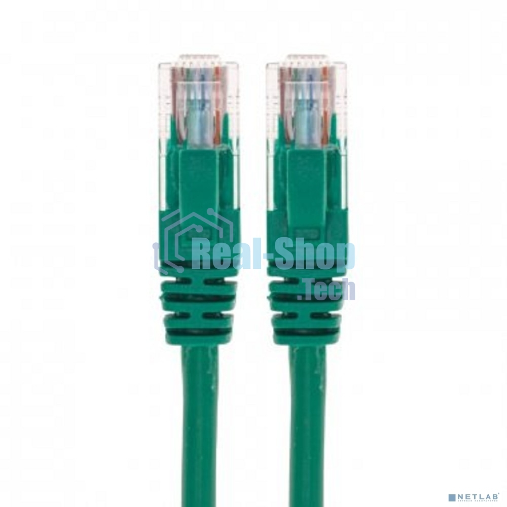 Патч-корд U/UTP Rexant cat.6, RJ45-RJ45, неэкранированный, 26AWG, LSZH, зеленый, 3 м
