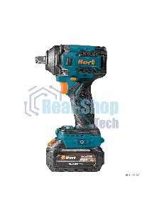 Гайковерт аккумуляторный Bort BSR-21U (2х4АЧ+ЗУ) 93418477 800 Нм, 0-2700 об/мин, акб Li-Ion, аккумуляторная система Makita 18V LXT 18 В, вес 1.4 кг