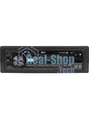 Автомагнитола ACV AVS-401UBW, 1 DIN, Bluetooth, USB Type-A, AUX