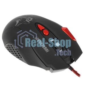 Мышь проводная Qumo PRO Series Juggernaut M84 черный, 6400 dpi, USB, кнопки - 8