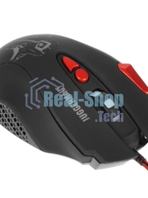 Мышь проводная Qumo PRO Series Juggernaut M84 черный, 6400 dpi, USB, кнопки - 8