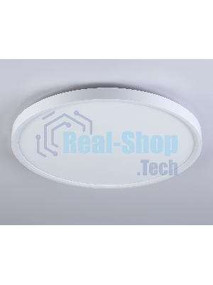 Потолочный светодиодный светильник Ambrella light FZ3005 WH белый IP44 33W+10W 6400+6400К D370*40 (Без ПДУ)
