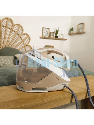 Парогенератор Tefal Pro Express Eco GV9E22E0 бежевый, 2200 Вт, 140 г/мин, 550 г/мин, 1800 мл