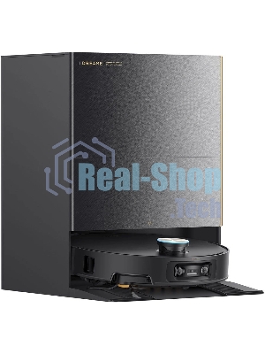Робот-пылесос Dreame X60 Ultra Complete черный, 6400 мAч Li-Ion, уборка влажная/сухая, пылесборник контейнер 0.23 л