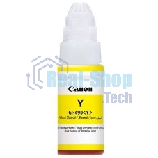 Чернила Canon GI-490Y 0666C001 желтый для Canon Pixma G1400/2400/3400 (70мл)