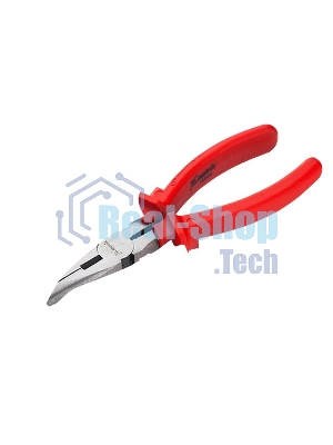 Утконосы Matrix длинногубцы econom 200мм изогнутые шлифованные пластмассовые рукоятки